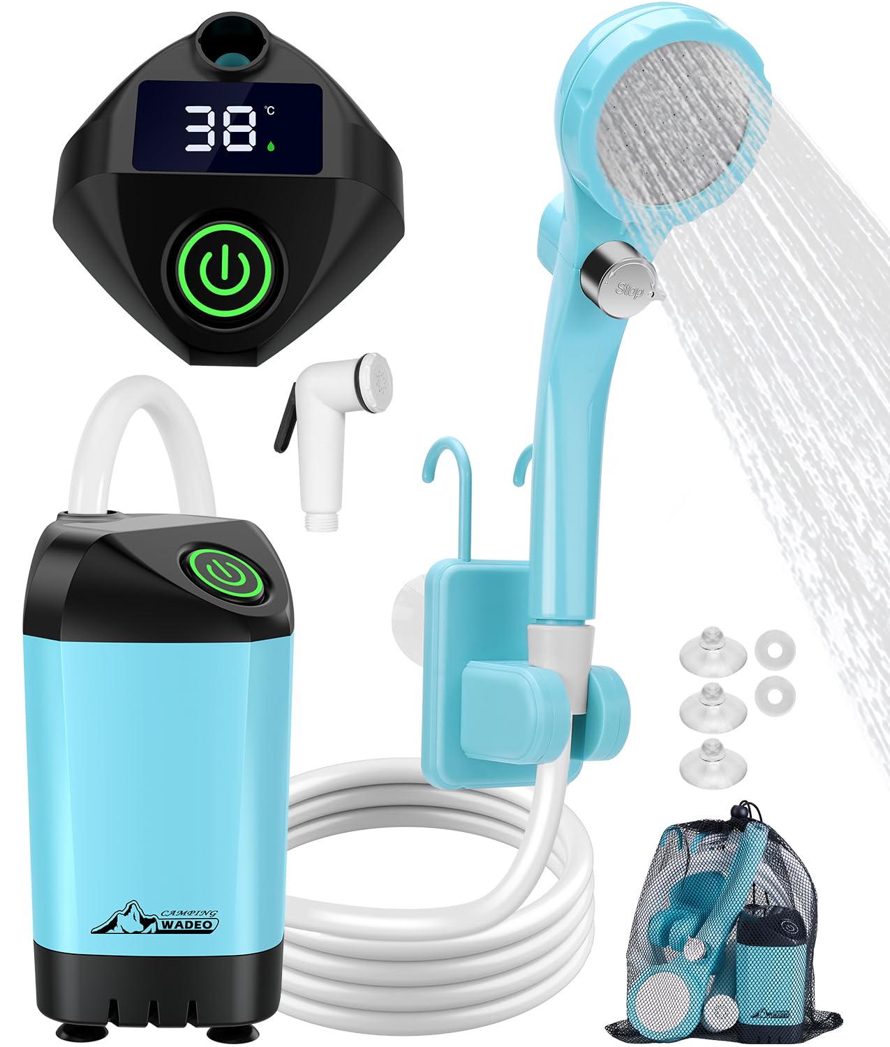 Amazon.com: WADEO Portable Shower Camping Shower Outdoor Camp